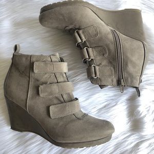 Wedge Booties